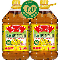 luhua 鲁花 菜籽油浓香物理压榨 5L*2