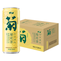 怡宝 C'estbon至本清润菊花茶植物饮料CAN装  310ml*6瓶 *2/箱