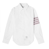 THOM BROWNE. 4 BAR POPLIN 女士长袖衬衫