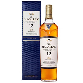 麦卡伦麦卡伦（MACALLAN）单一麦芽威士忌 英国斯佩塞产区洋酒700ml 麦卡伦12年蓝钻双桶