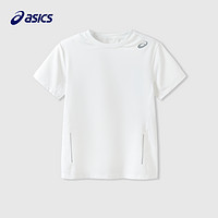 ASICS 亚瑟士 童装短袖T恤男女童吸湿速干透气舒适弹力2024夏新款