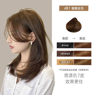  SANOTINT 植物纯防过敏 染发剂  蜜糖金