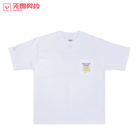 无畏契约 X Monday Sleeping Club 联名黑色T恤短袖休闲简约男女款周边 白色 XL
