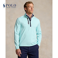 Polo Ralph Lauren 拉夫劳伦 男装 24年秋经典版平纹针织套头衫RL18686 440-海岛绿 XL