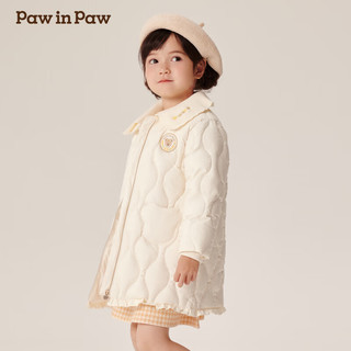 PawinPaw卡通小熊童装2024年秋冬新款女童女宝羽绒服