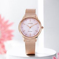 CITIZEN 西铁城 L系列 33毫米光动能腕表 EM0819-80X