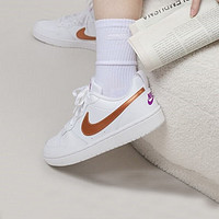 NIKE 耐克 Court Borough男女简版空军一号运动休闲板鞋DQ5979-100 38 /38.5