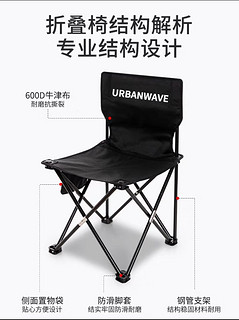 URBANWAVE 城市波浪 户外折叠椅