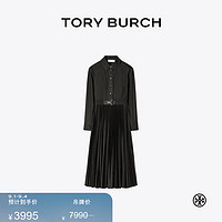 Tory Burch 汤丽柏琦【限时礼遇】 百褶衬衫裙TB 157626 黑色 001 155/80A(0)