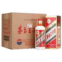 MOUTAI 茅台 贵州茅台王子酒 普王子 53度酱香型白酒 500ml*6瓶 整箱装