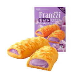法丽兹饼干糕点_Franzzi 法丽兹 曲奇派香芋厚乳味100g(多口味可选)多少钱-什么值得买