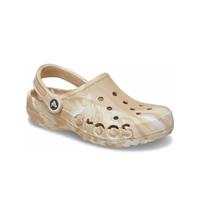 crocs卡骆驰贝雅大理石纹洞洞鞋男女沙滩鞋户外包头拖鞋