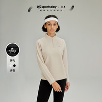 海澜之家（HLA）卫衣女24新款运动sportsday户外生活印花长袖女装春秋