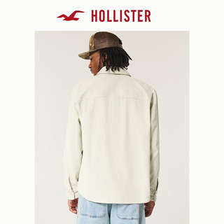 HOLLISTER24秋季新款灯芯绒翻领纽扣长袖宽松衬衫 男 KI325-4064