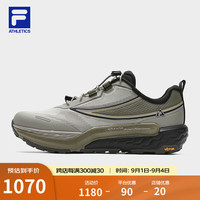 FILA 斐乐男鞋HORIZON 1+户外鞋2024冬季眼界1+鞋徒步鞋 伦敦雾灰-LF 42