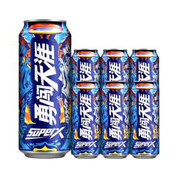 SNOWBEER 雪花 啤酒SuperX勇闯天涯8度500ml12瓶