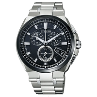 CITIZEN 西铁城 超级空中之鹰系列 42毫米光动能电波腕表 BY0074-50E