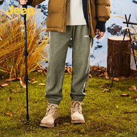 Jeep吉普童装男童裤子2024秋季儿童运动长裤户外帅气束脚卫裤 军绿 170cm 【身高165-175】