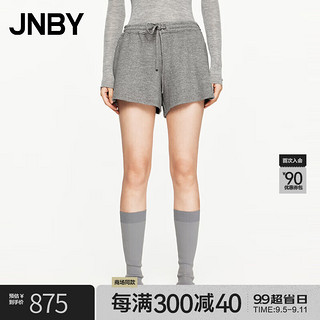 JNBY/江南布衣【商场同款】24秋新品短裤女休闲通勤宽松直筒5O8E10980 0