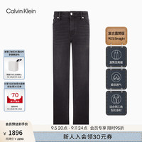 Calvin Klein Jeans【复刻90系列】24秋季女士ck含羊毛直筒牛仔裤J224409 1BY-牛仔黑 26