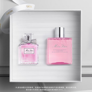 Dior 迪奥 小姐花漾舒悦礼盒 (淡香水 EDT 30ml+玫瑰香氛沐浴露 175ml)