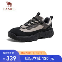 骆驼（CAMEL）户外徒步防水防撞厚底低帮登山鞋男 G14A171689