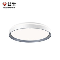 公牛 吸顶灯ED卧室灯玄关卫生间门廊阳台楼道现代简约灯具M16系列 48W三段调光卧室灯MX-E048C-BS