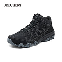 斯凯奇（Skechers）炫酷厚底户外鞋237612 黑色/炭灰色/BKCC 44