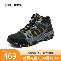 斯凯奇（Skechers）炫酷厚底户外鞋237612 木炭色/多彩色/CCMT 41