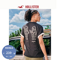 HOLLISTER 情侣短袖T恤 KI323-4055