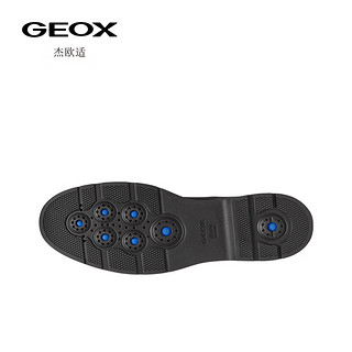 GEOX杰欧适男鞋2024秋季踝靴舒适切尔西靴SPHERICA EC1 U36D1C 深褐色C6006（单里） 42