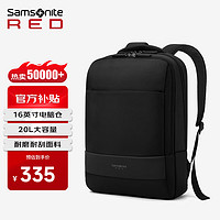 移动端、京东百亿补贴：Samsonite 新秀丽 双肩包电脑包15.6英寸男女大容量商务背包旅行包笔记本电脑包 BU