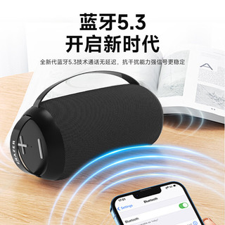 联想（Lenovo）异能者蓝牙音箱户外广场舞家用桌面低音炮手提便携连接U盘电脑手机高音质无线音响K6