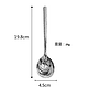 御鼎尊 不锈钢勺子*1个（银色）