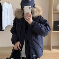 芯羊2024年工装棉服女冬季派克服韩版宽松小个子加厚外套潮