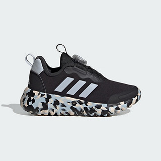 adidas 小波浪 ActiveFlex 3.0旋转按钮运动鞋小童阿迪达斯轻运动 一号黑/浅蓝/浅象牙色 35.5码