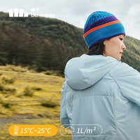 Beneunder 蕉下 气绒服圆领轻量保暖防风秋冬新款女士气绒外套显瘦舒适 CL97124 清羽蓝 XL