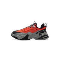 LI-NING 李宁 溯系列 千行策 3 男子休闲运动鞋 AHCU037-3 凤凰橙/鲨鱼灰 43.5
