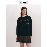 ELAND衣恋毛衣女 上衣 EEKWE11R02 藏青色(59)Navy S/160