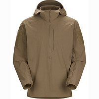 ARC'TERYX 始祖鸟 ARC’TERYX）LEAF GAMMA SL ANORAK 始祖鸟 军鸟 防风透气户外半拉连 软壳夹克 CRO 鳄鱼色