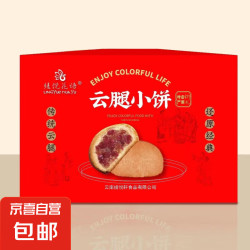 JX 京喜 云腿月饼宣威火腿月饼小饼10枚云腿月饼300g