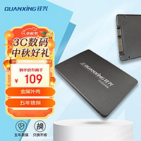 QUANXING 铨兴 256GB SSD固态硬盘 SATA3.0接口 读速高达500MB/s 台式机/笔记本 C201