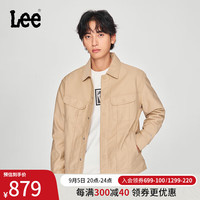 李 Lee商场同款24早秋新品舒适版男美拉德骑士夹克外套LT007812101
