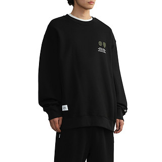 补贴购：ALPHA INDUSTRIES 男士徽标刺绣卫衣 A5XSWM1022LXLBKX