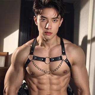女仆装男生男士大码束缚衣性感连体暴露羞耻衣女仆款制服诱惑160(M)【适合80-130斤】保密 欲望战袍(男)+眼罩(送丝袜+润滑油) 160(M) 【适合80-130斤】保密