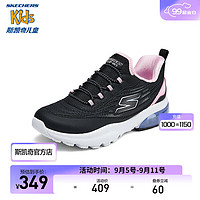 斯凯奇Skechers女孩运动鞋303944L 黑色/BLK 27.5码