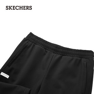 斯凯奇（Skechers）2024年冬季男女同款蓄热抗菌抗静电P424M159 碳黑/0018 L