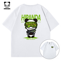 HIPANDA 你好熊猫 纯棉重磅短袖T恤 260g