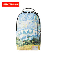 SPRAYGROUND 艺术油画鲨鱼嘴背包学生书包大容量双肩包W1045738