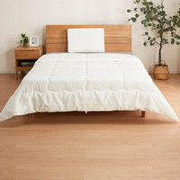 NITORI宜得利家居  澳洲羊毛被3级保暖床上用品被子被芯 白色 220*240cm